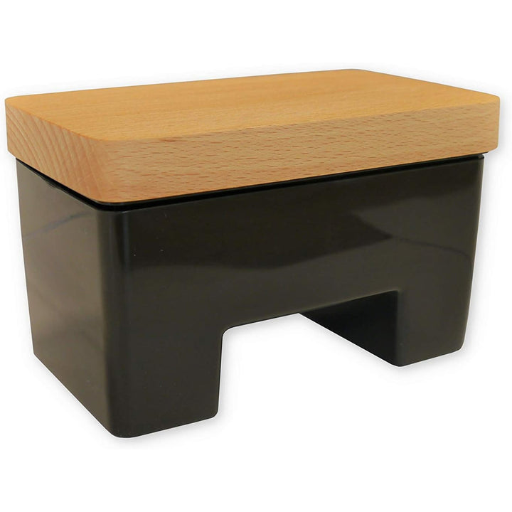 Prático sistema de manteiga inteligente com água, sem BPA, preto