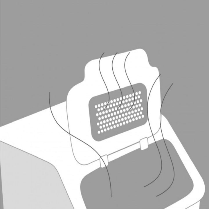 Papeleiras para Reciclagem BINI - Conjunto de 3 - Azul, Amarelo, Verde + Filtro, 3x35L