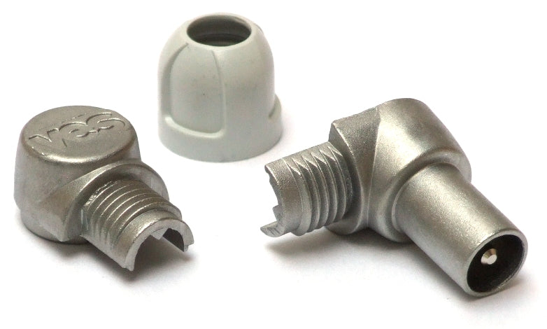 Conector de antena de TV en ángulo de antena - Televes