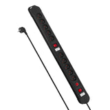 Plugues franceses tipo E, com aterramento, 3G 3x1,5 mm2, 1,5 m