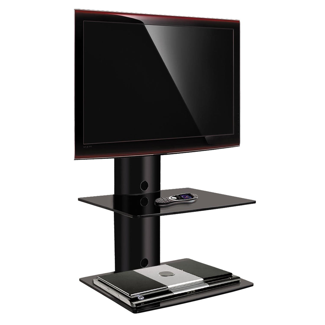 Estante de vidrio doble para la consola sintonizador de DVD Art D-50N