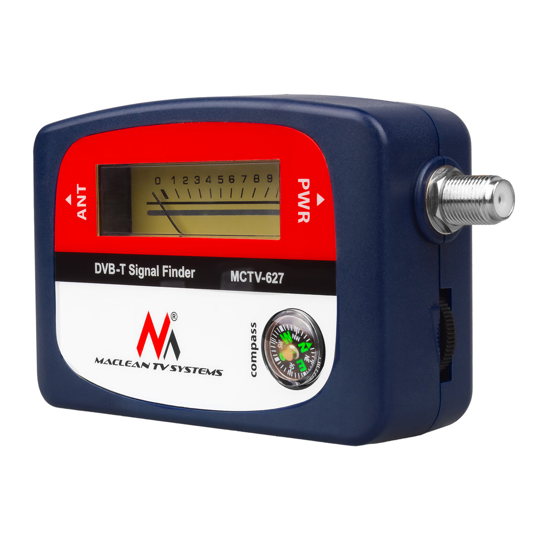 Localizador de señal terrestre DVB-T (VHF, UHF, TV, TNT) Maclean MCTV-627