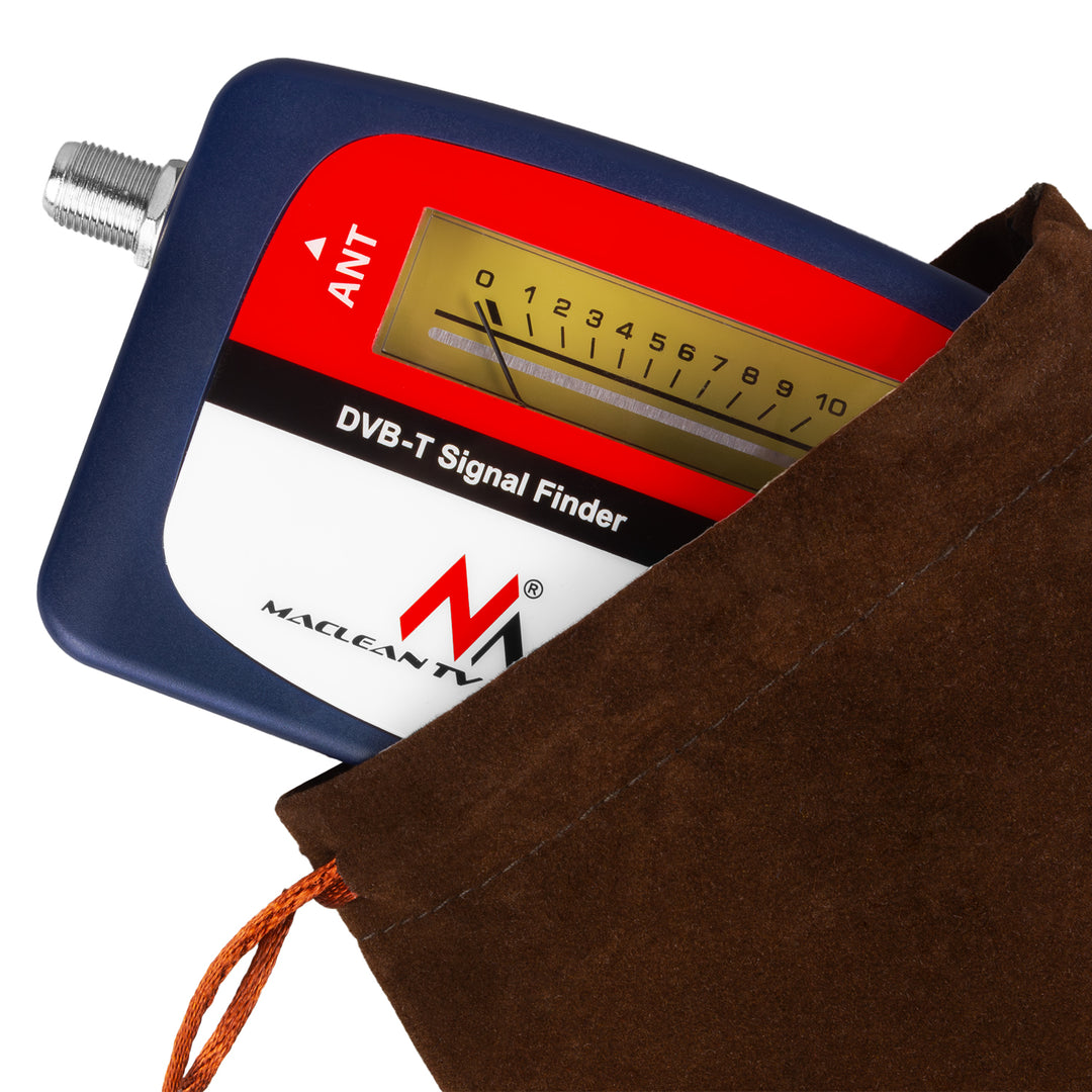 Localizador de señal terrestre DVB-T (VHF, UHF, TV, TNT) Maclean MCTV-627