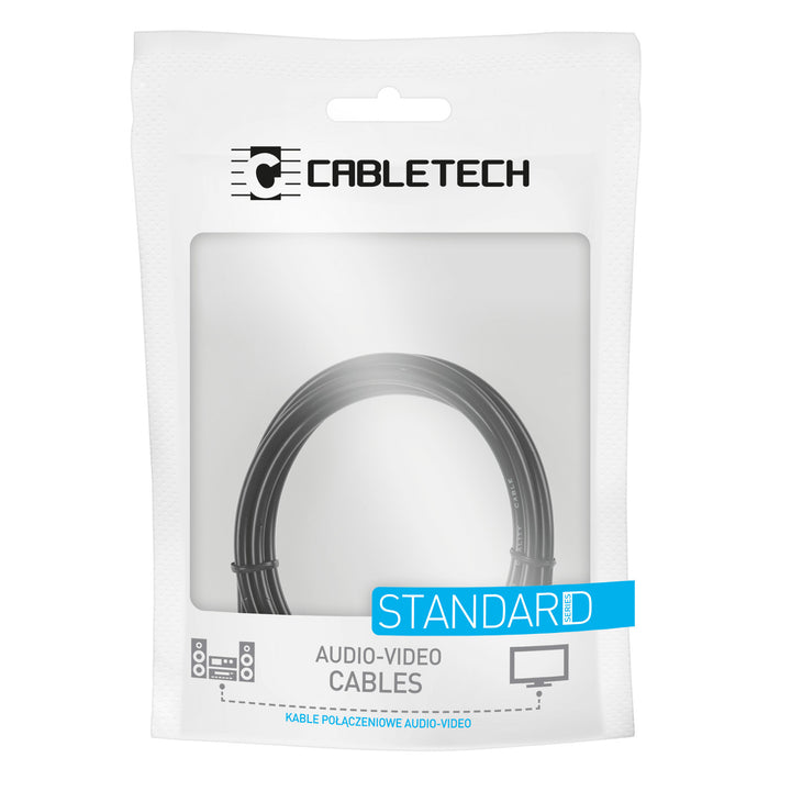Cable jack 3,5 mm 2x cinch RCA 1,8 m Cabletech KPO3952-1,8