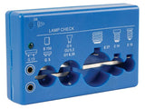 Comprobador de bombillas G13, B15d/G5, G4/GU5.3/GY6.35, E27, E14, E10 VTTEST8 Velleman