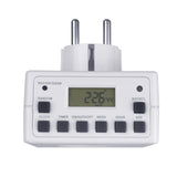 Temporizador digital programável Schuko 3600W máx. 156 programas Maclean Energy MCE30