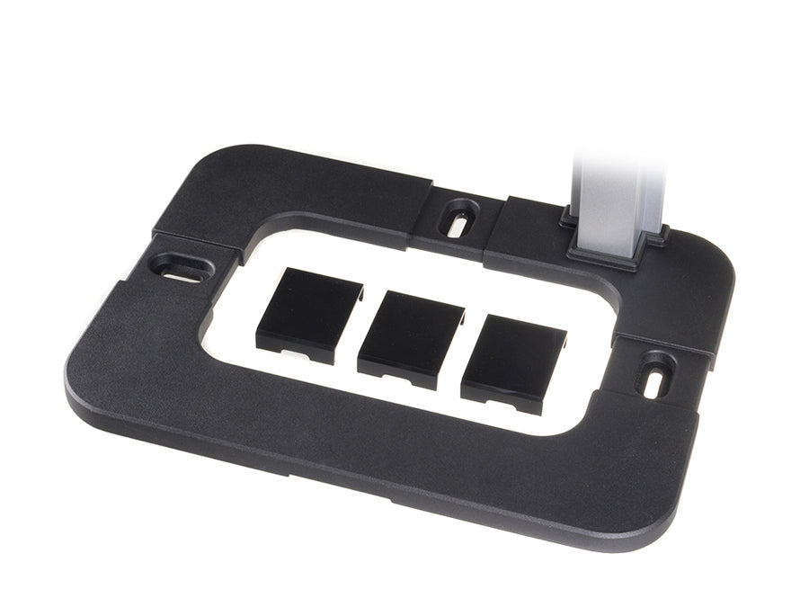 Suporte de chão Maclean MC-645 para iPad, Galaxy Tab e tablets Goclever com sistema anti-roubo