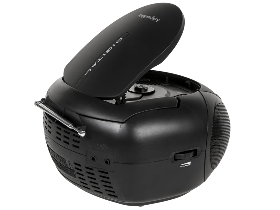 Boombox Reproductor de música portátil (CD/MP3/USB/FM) Radio