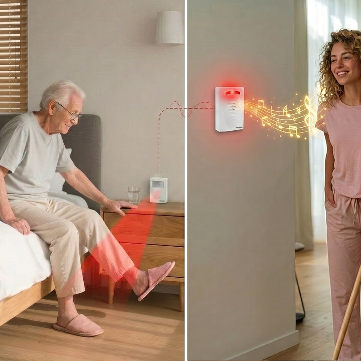 Alarme sem fio com sensor de movimento independente GreenBlue GB3400