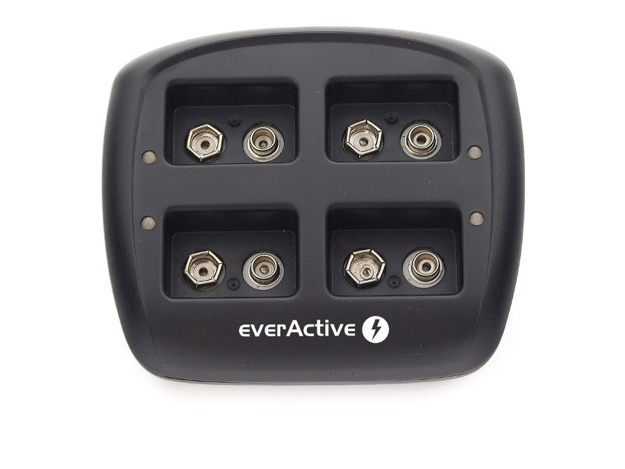 Cargador EverActive NC-109 para baterías de 9V 4x 100mA máx.