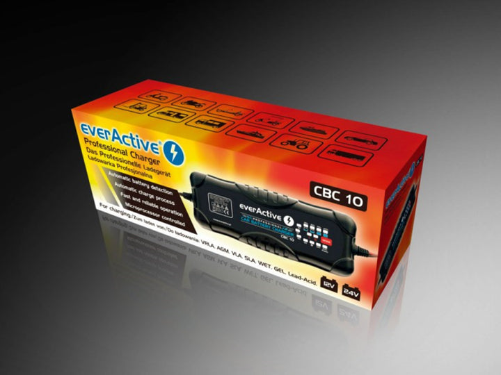 Cargador de cargador 12V / 24V everActive CBC-10