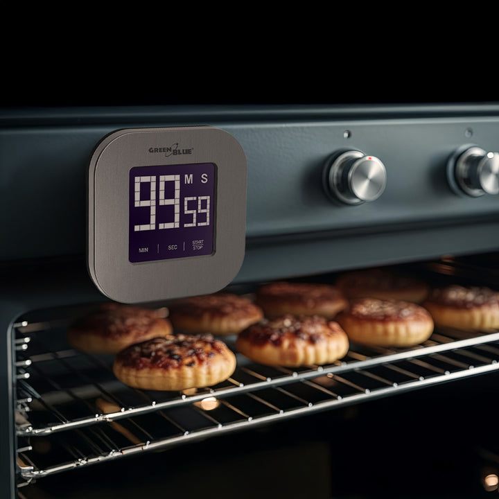 Cronómetro digital con pantalla táctil, magnético GreenBlue GB524