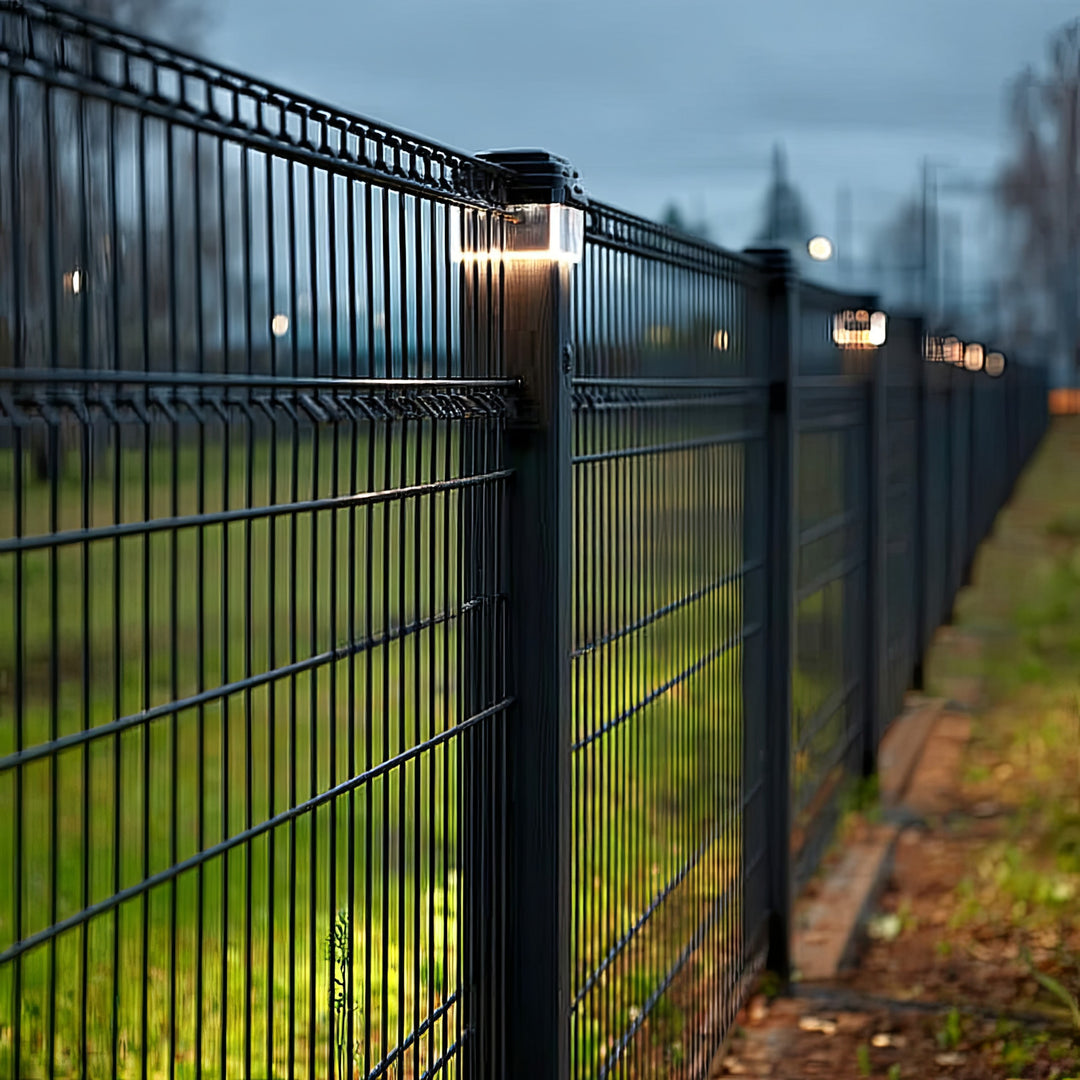 Poste solar para jardim 61 x 61 x 45 mm Verde Azul GB126