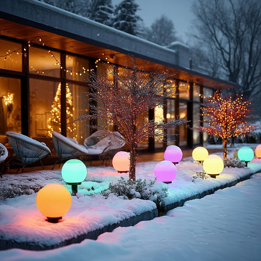 Lámpara solar de jardín multicolor 15 x 15 x 48 cm GreenBlue GB122