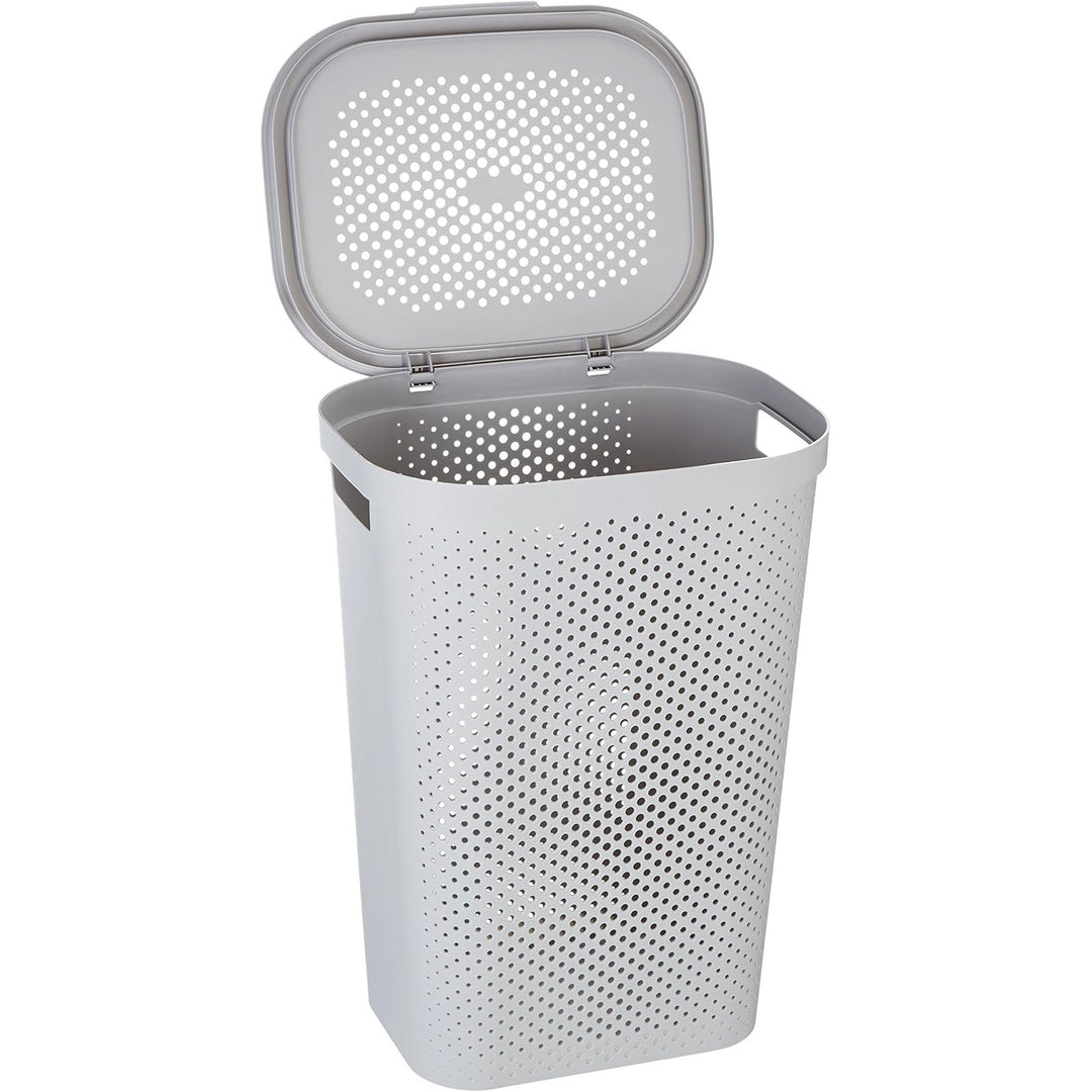 Cesto para roupa suja Curver Infinity 60L Cinza 231008