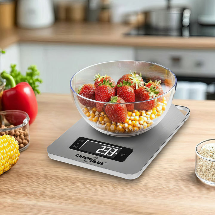 GreenGBlue GB170, peso mínimo soportado 1 g - peso máximo soportado 5000 g, Grosor ultra delgado de solo 13 mm