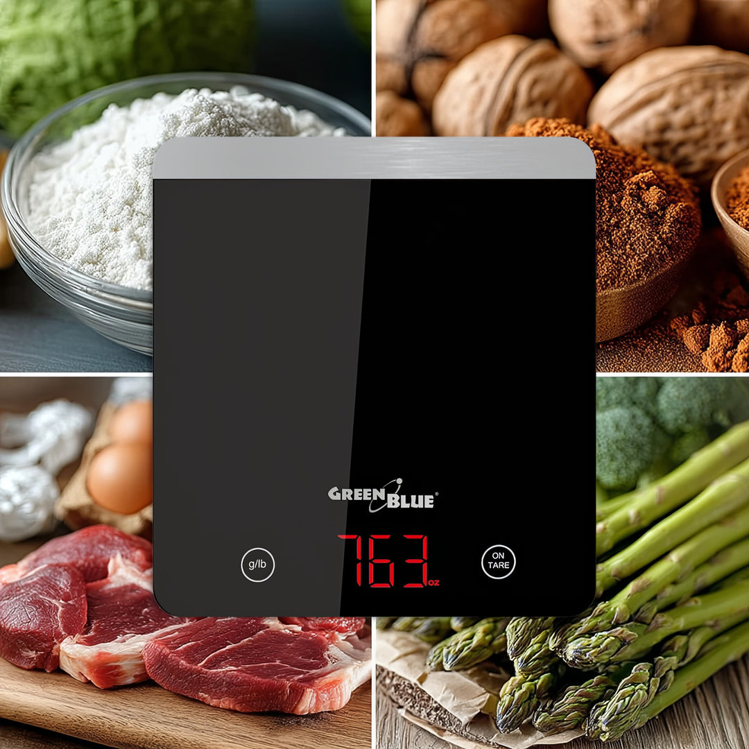 balanza báscula con función tara LED LCD slim delgada, 1g-5kg