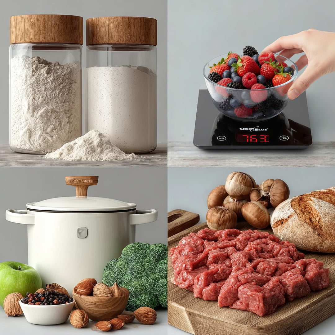 balanza báscula con función tara LED LCD slim delgada, 1g-5kg