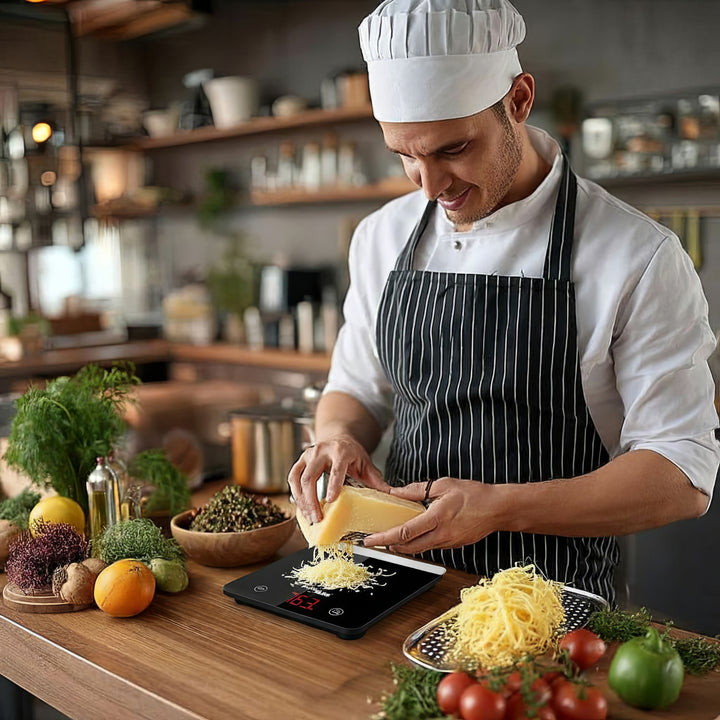 balanza báscula con función tara LED LCD slim delgada, 1g-5kg