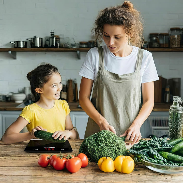 balanza báscula con función tara LED LCD slim delgada, 1g-5kg