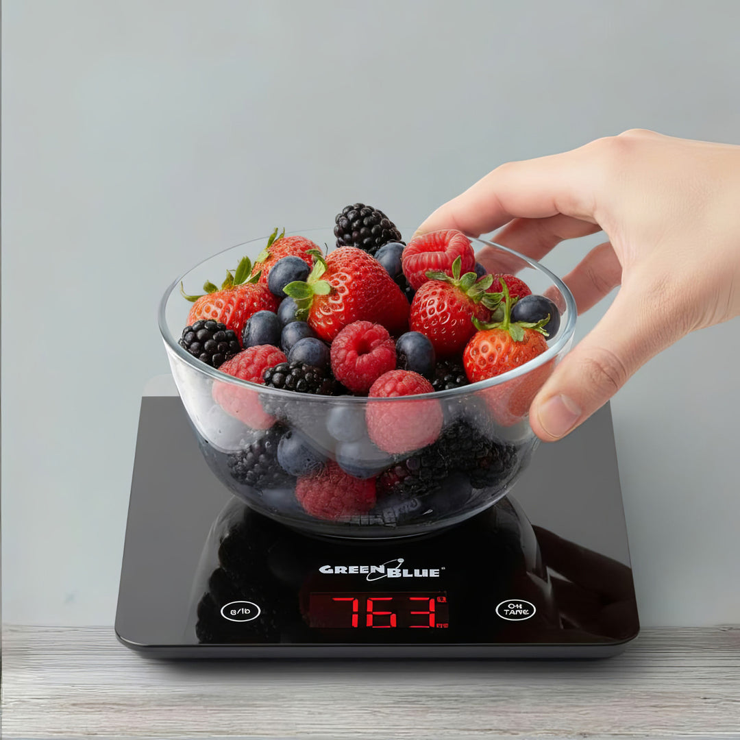 balanza báscula con función tara LED LCD slim delgada, 1g-5kg