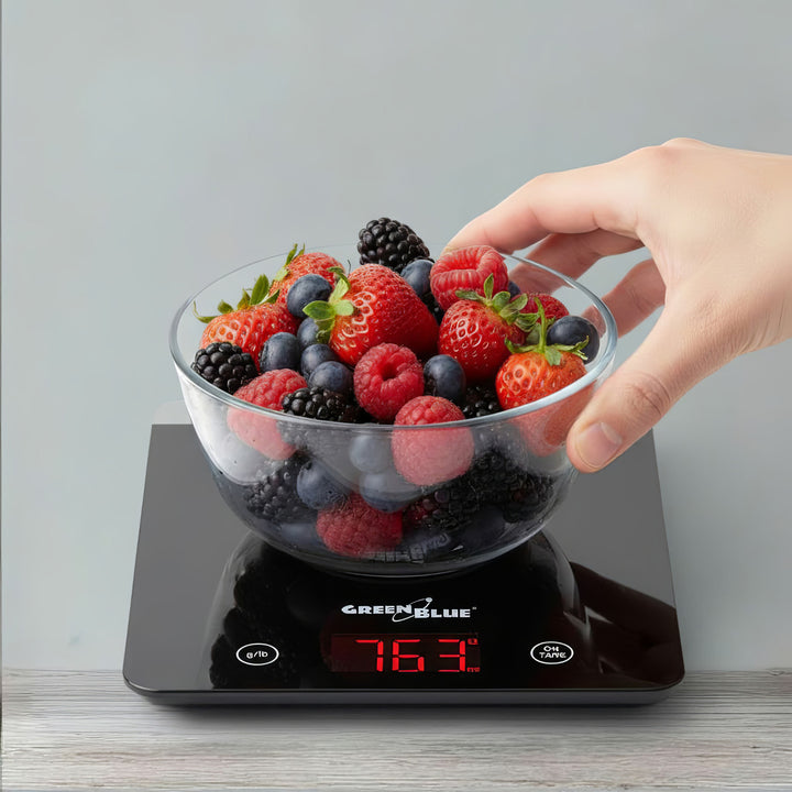 balanza báscula con función tara LED LCD slim delgada, 1g-5kg