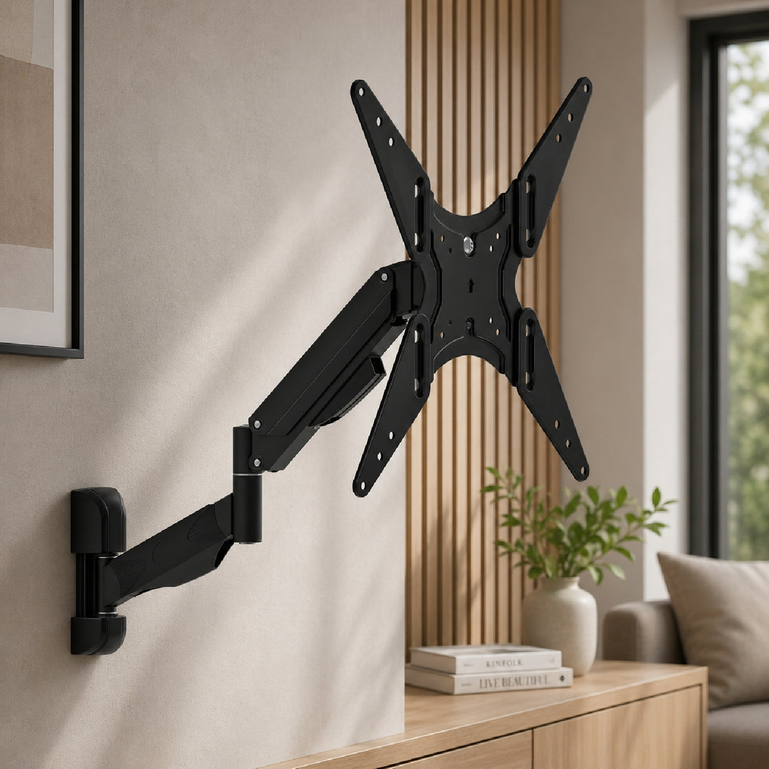 Soporte para TV o monitor con resorte de gas 32 - 55" 22kg Maclean MC-784