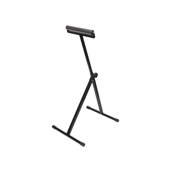 Suporte de rolo preto Toolland MP90, ajustável em altura telescópica