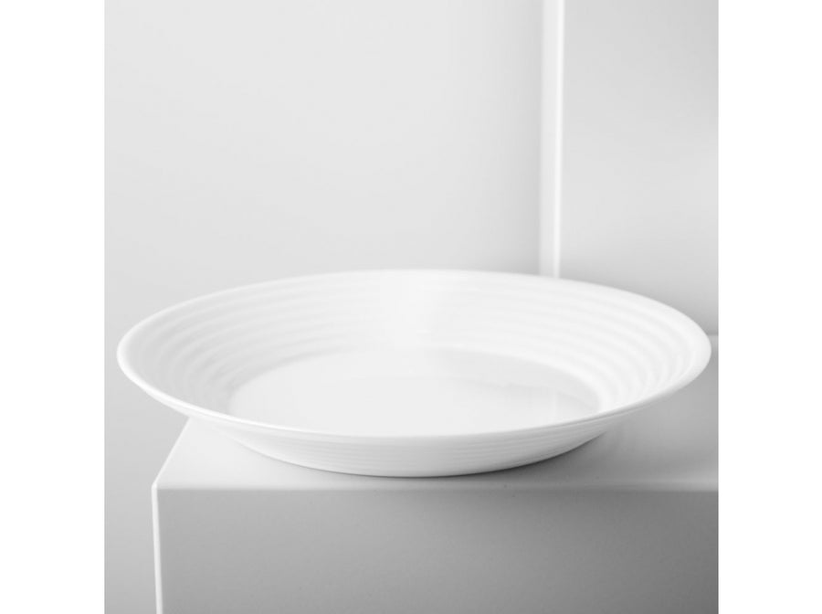 Plato Redondo 25cm Luminarc Harena Vajilla Blanca