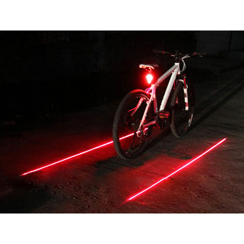 Luz traseira para bicicleta Maclean Energy MCE208 5x LED com 9 modos de feixe