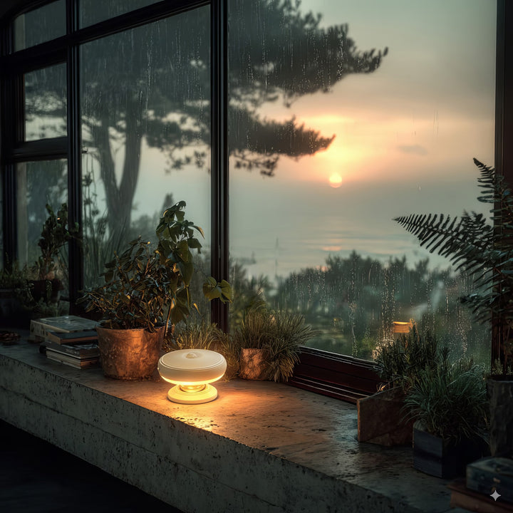 LAMPARA LUZ LED CON SENSOR DE MOVIMIENTO Y SENSOR CREPUSCULAR EN LA BATERIA MAGNES