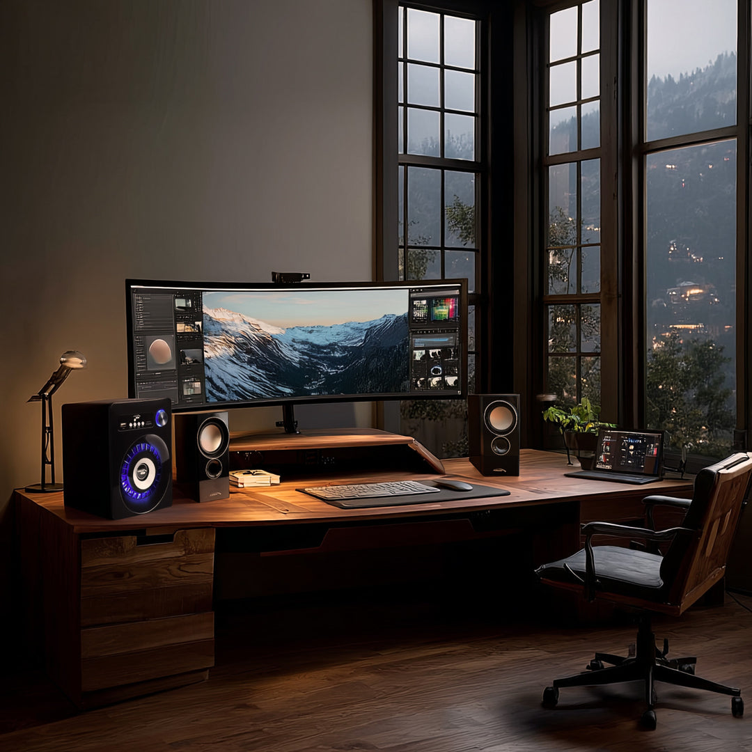 Bluetooth 2.1 Audiocore AC910 altavoz FM radio, entrada de tarjeta TF, AUX, alimentación USB