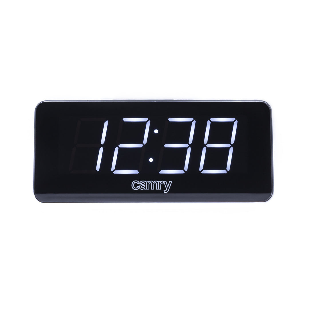Camry CR 1156 radio reloj despertador AM y FM frecuencia pantalla LED
