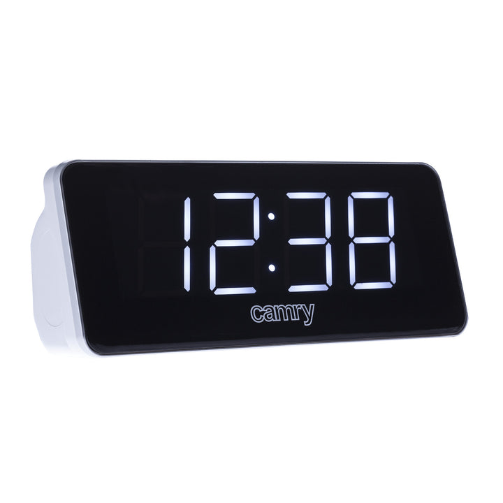 Camry CR 1156 radio reloj despertador AM y FM frecuencia pantalla LED