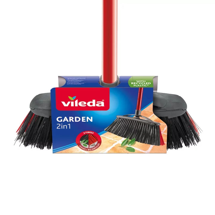 Vassoura e cabo de jardim 2 em 1 Vileda