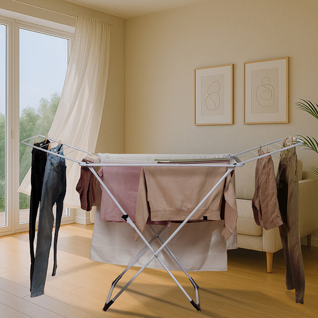 Vileda Secador de Roupa 18m Roda Dobrável Universal