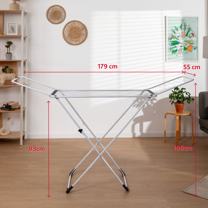 Vileda Secador de Roupa 18m Roda Dobrável Universal