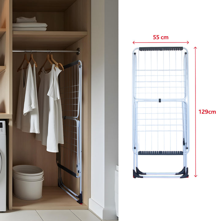 Vileda Secador de Roupa 18m Roda Dobrável Universal