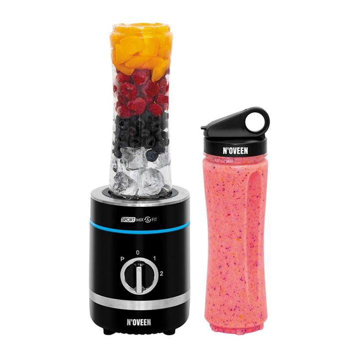 Blender Noveen Sport Mix & Fit SB1000 Xline 300W Accesorios