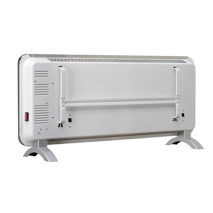 Convector eléctrico de vidrio templado Concept KS4000 blanco.