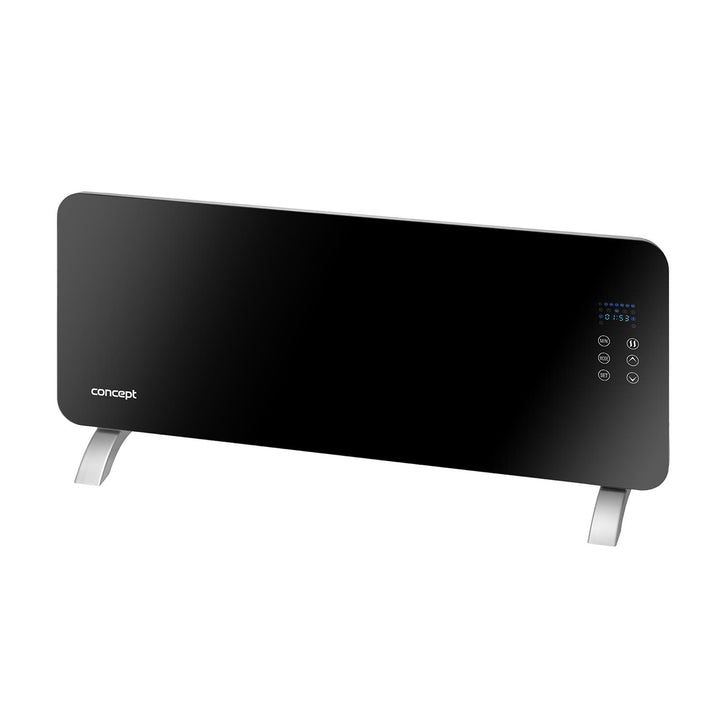 Convector Eléctrico De Vidrio Templado Concept KS4010 Negro