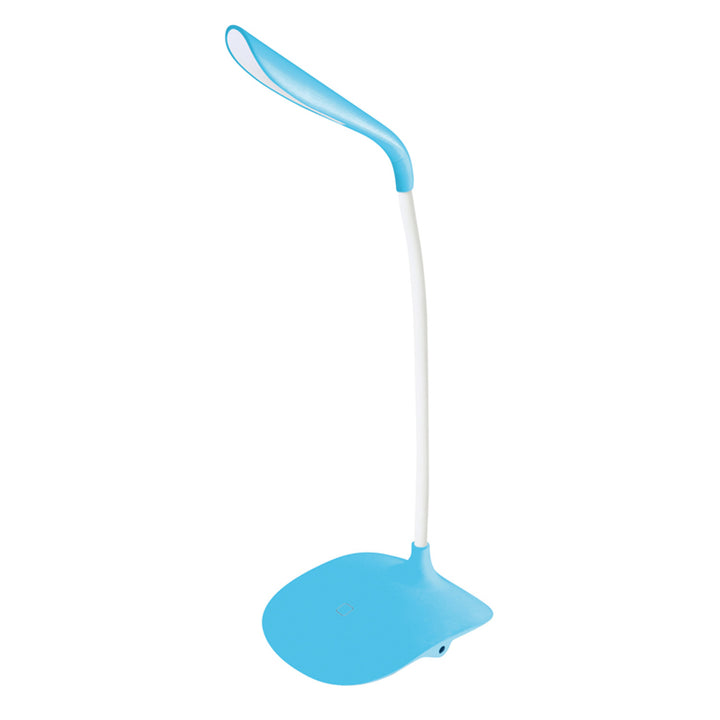 Platinet lámpara de escritorio, brazo flexible, 3,5W, azul, PDL01BL