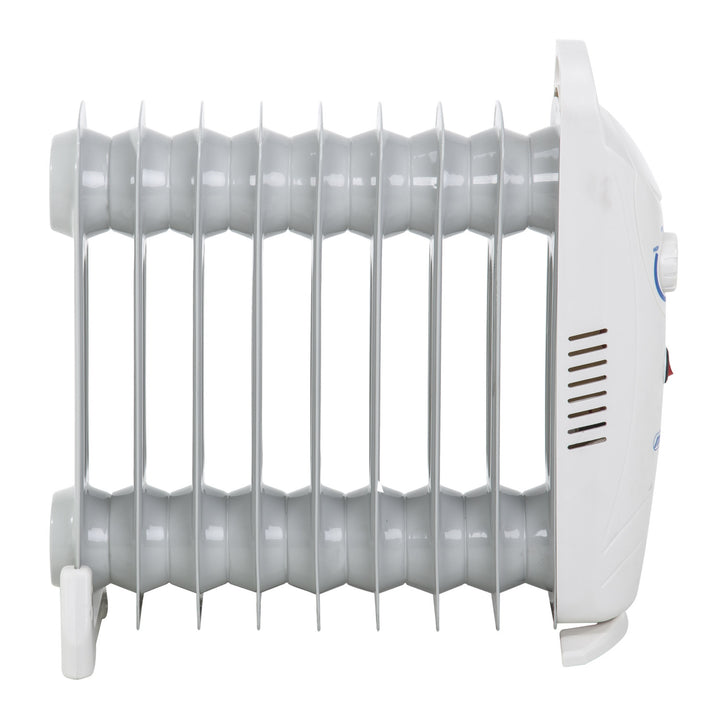 Calentador de aceite Mesko, 9 aletas, 1000W, control de temperatura, gris, MS 7805