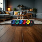 Regleta de 5 tomas con cable de 1,5 m, interruptor, protección infantil, 2500 W, Conector FR  Maclean Energy MCE204M