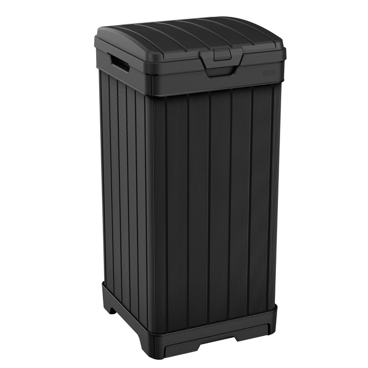 Papelera Keter Baltimore 125L negro Alto: 87,4 cm