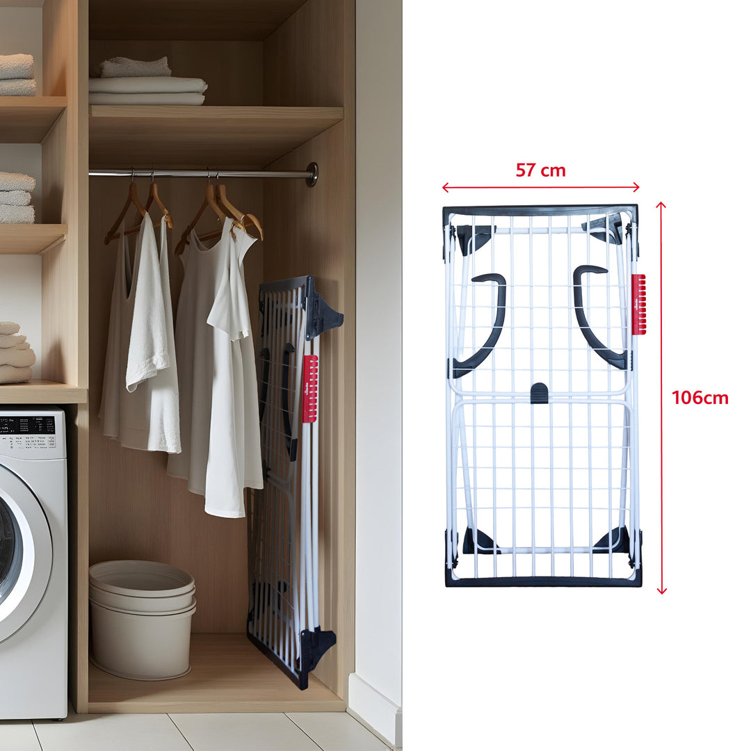 Secador de ropa Vileda Premium 2 en 1 con cerradura lateral