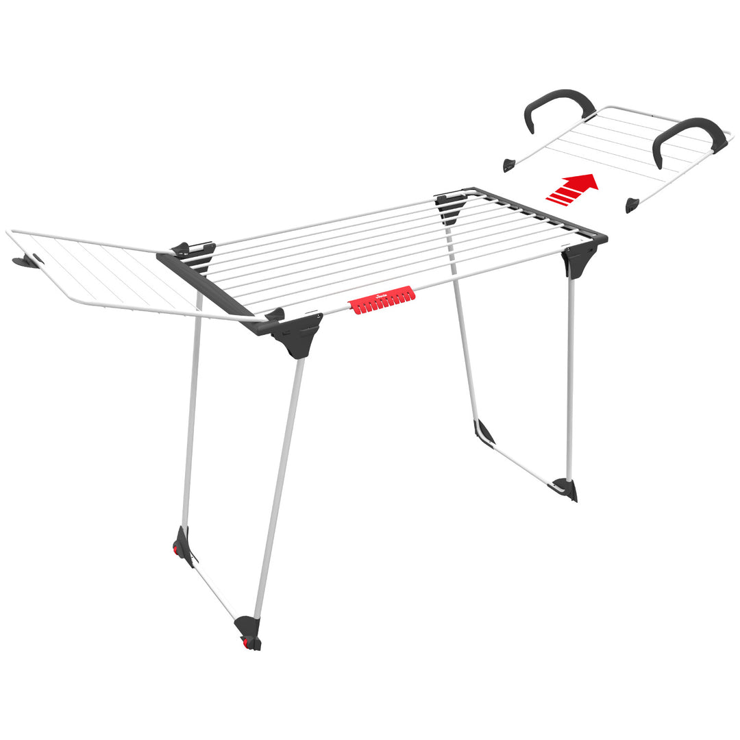 Secador de ropa Vileda Premium 2 en 1 con cerradura lateral