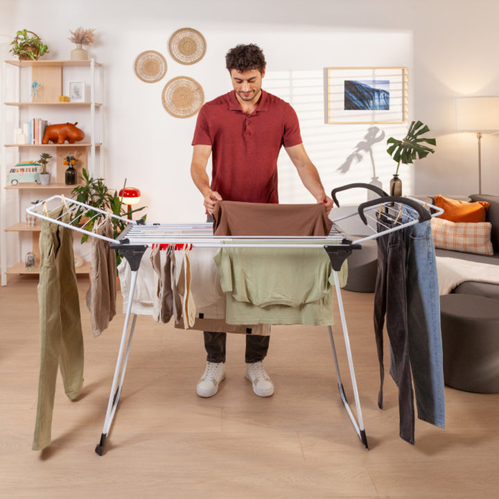 Secador de ropa Vileda Premium 2 en 1 con cerradura lateral