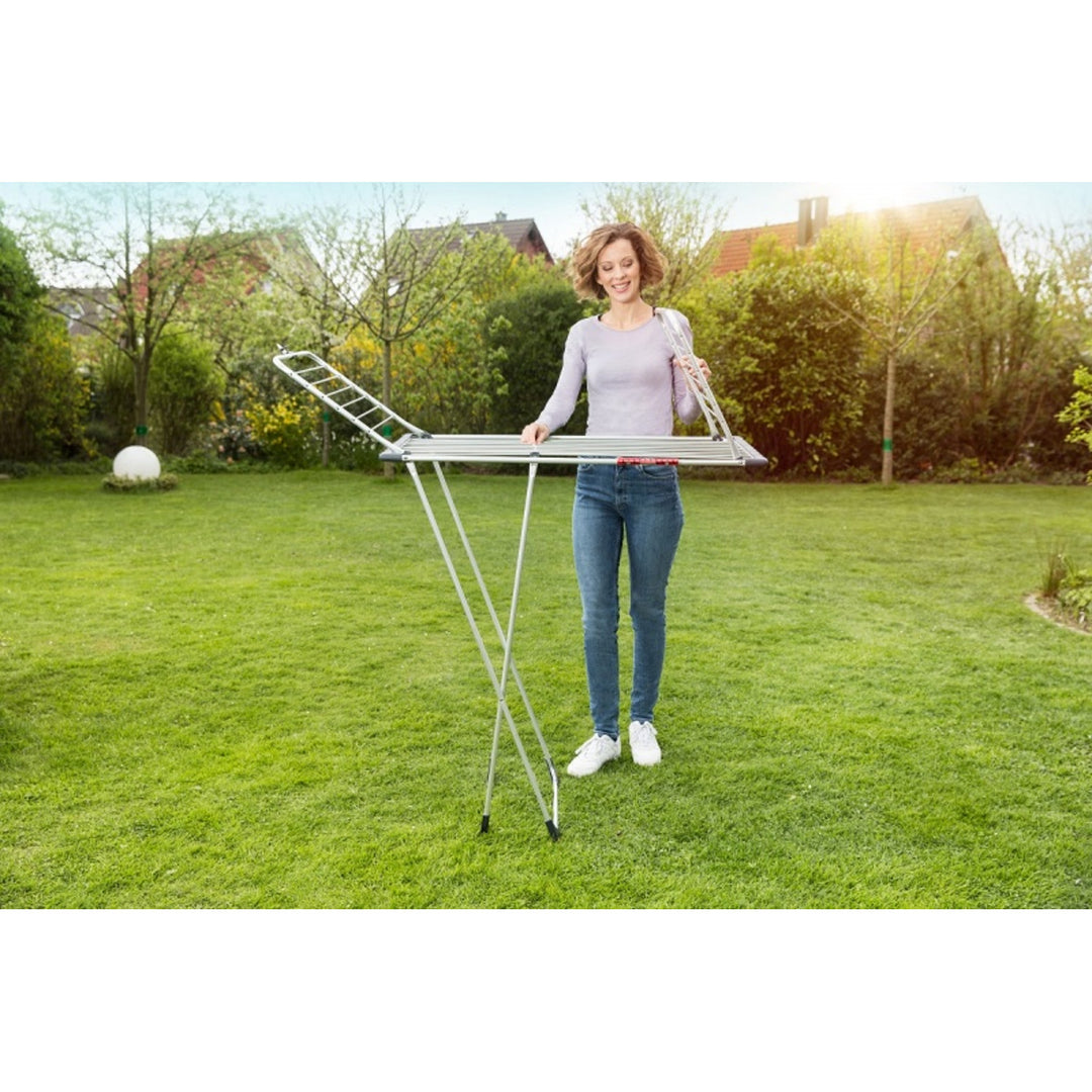 Lavadora Vileda 100, resistente al óxido y las condiciones climáticas adversas.