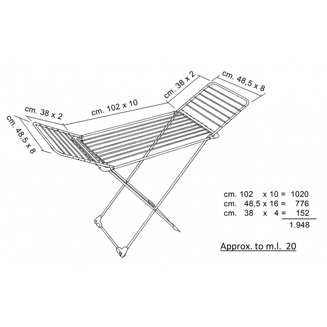 Lavadora Vileda 100, resistente al óxido y las condiciones climáticas adversas.
